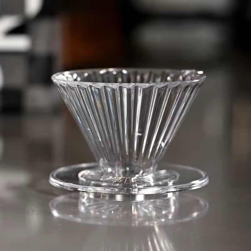 compact reusable coffee dripper for single cup manual brewing