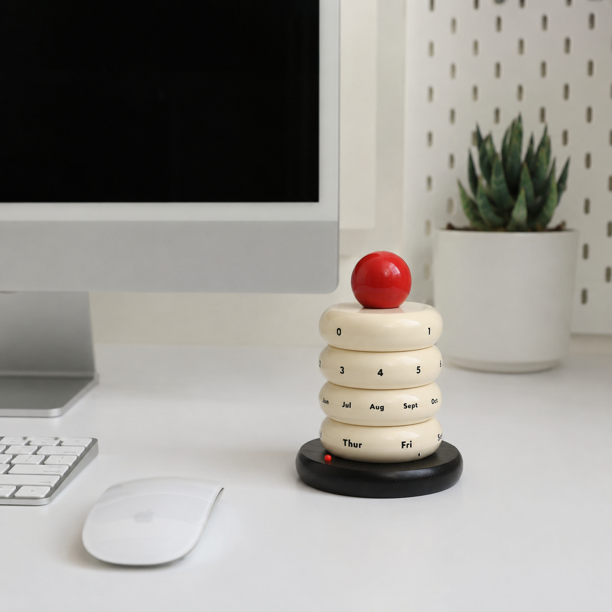 contemporary desk calendar