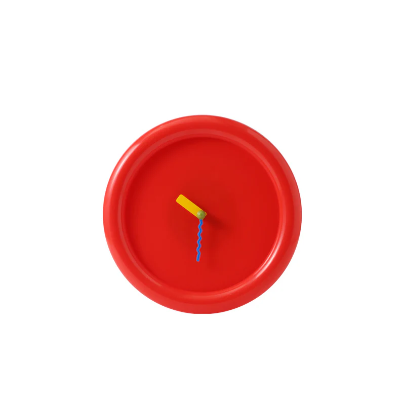 creamy wall clock