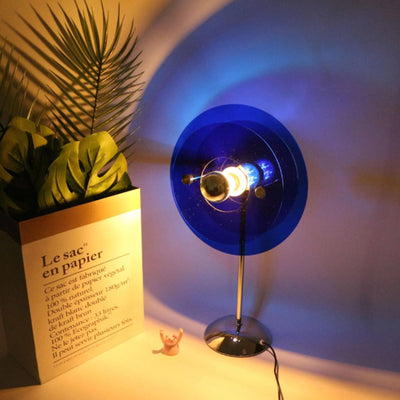 Bauhaus Table Lamp – Acrylic 3D Panel, Dimmable LED Light