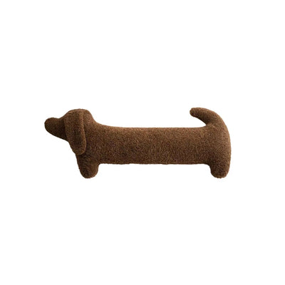 Dachshund Plush Pillow - Cozy Lounge Cushion