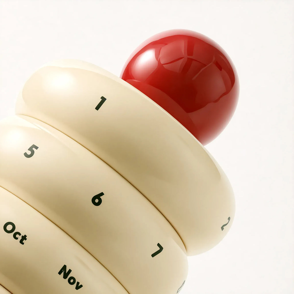 decorative rotating calendar