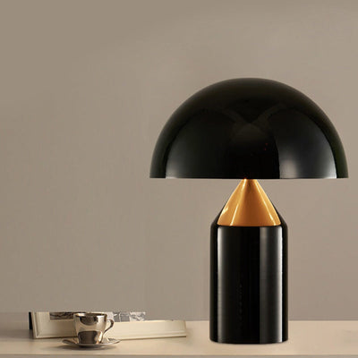 Metal Mushroom Lamp | Contemporary Table Light Touch On/Off
