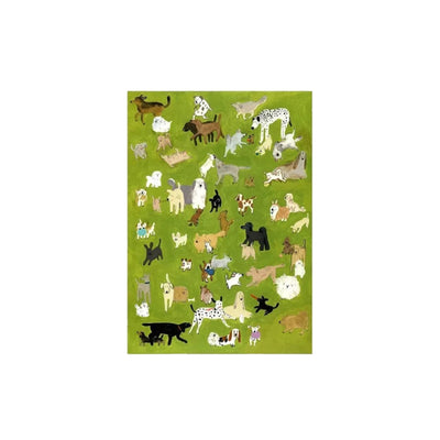 Dog Park Rug - Soft Cozy Animal Print Mat