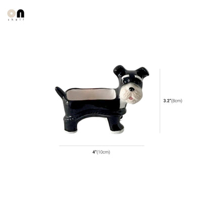 Schnauzer Ceramic Bowl | Multi-Purpose Smoke Releasing Bowl