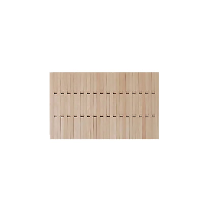 Pine Wood Wall Panel with Hook - Elegant Japanese Design