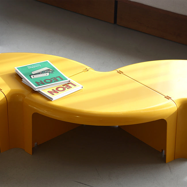 RUND Modular Table - Yellow