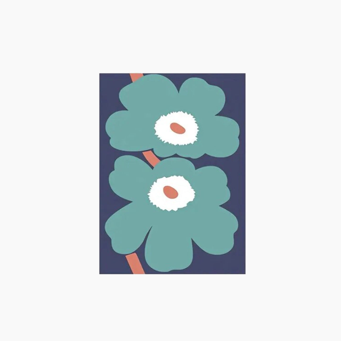 Vintage Flower Carpet – Nordic Floral Area Rug