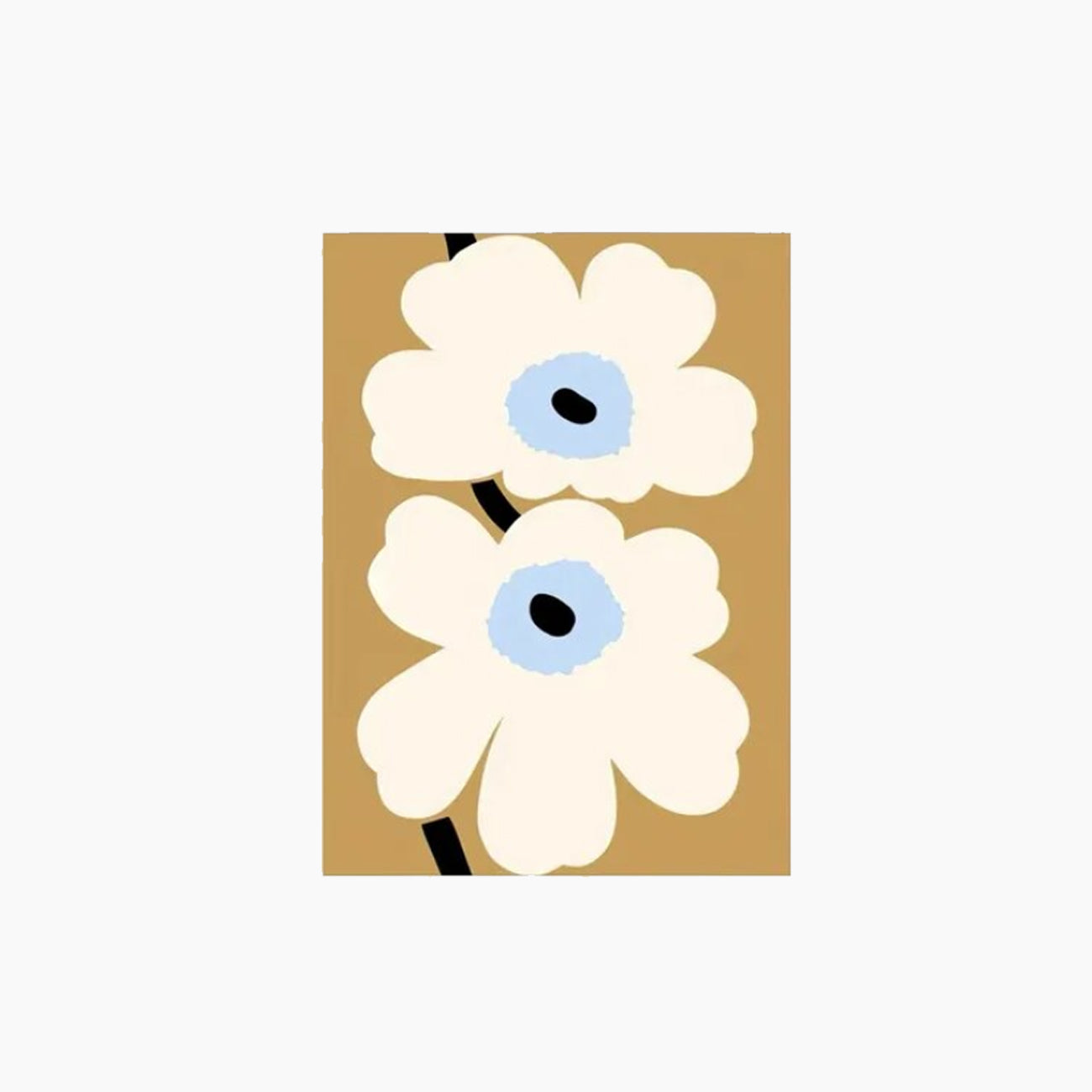 Vintage Flower Carpet – Nordic Floral Area Rug