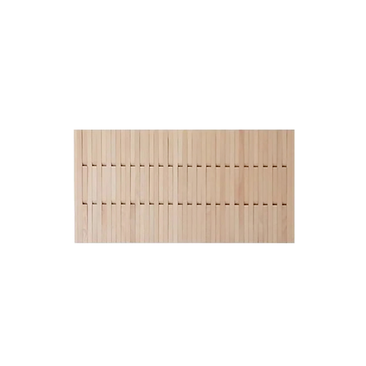 Pine Wood Wall Panel with Hook - Elegant Japanese Design