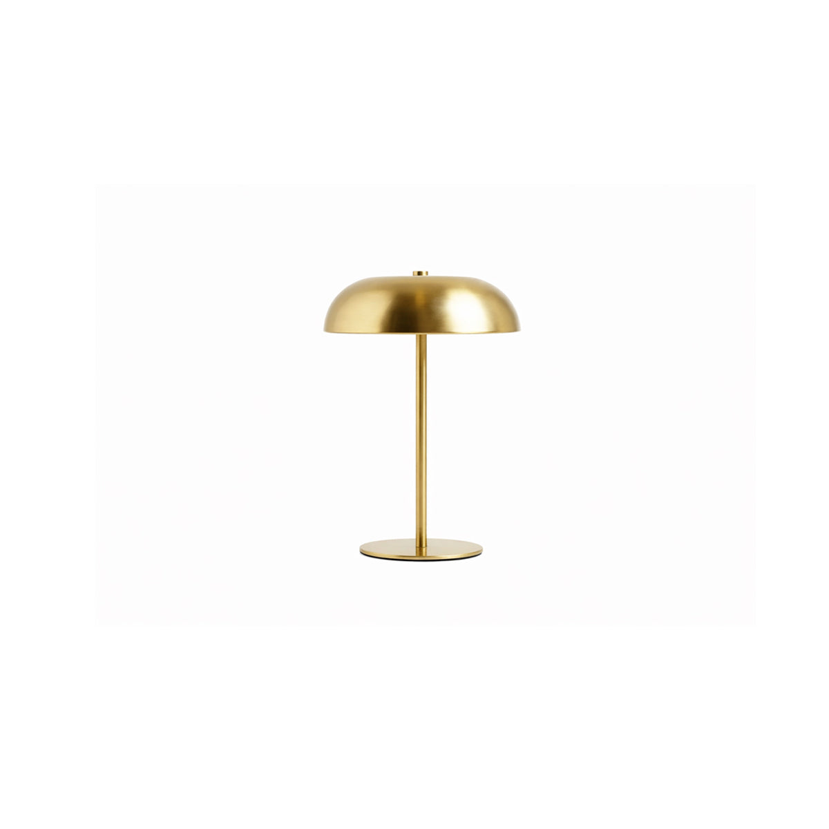 Cordless Metal Table Lamp | Portable Industrial LED Light