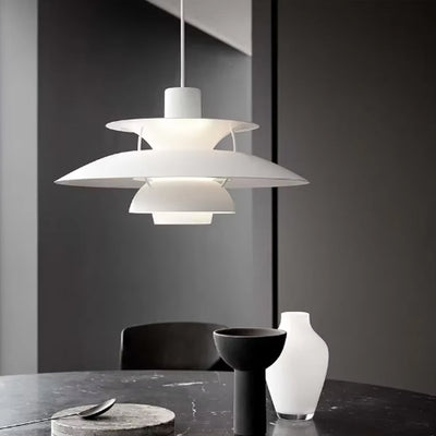 Color Umbrella Ceiling Fixture - Modern Scandinavian Lamp