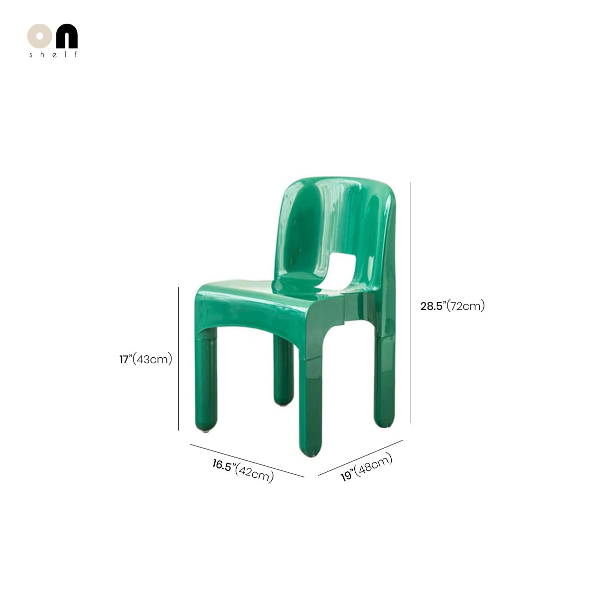 Modular Dining Chair – ABS Durable Plastic Seat