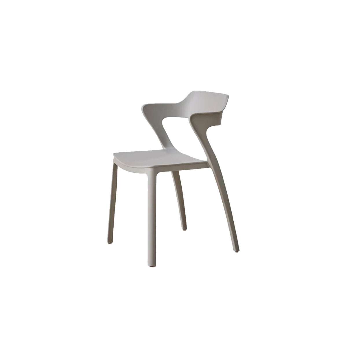 Recycled PP Dining Chair – Nordic Seamless Design