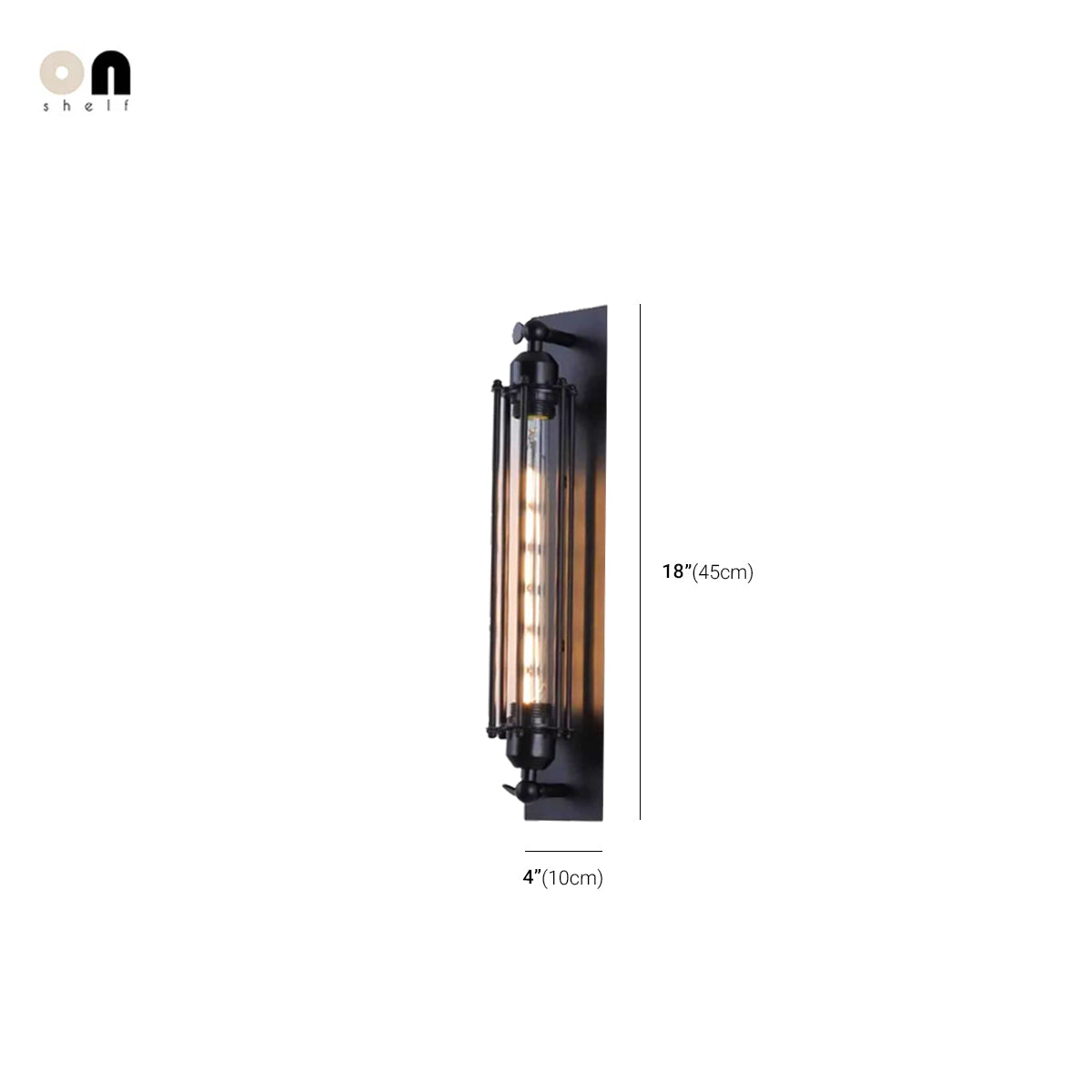 Industrial Wall Lamp - Retro Lantern Light Fixture