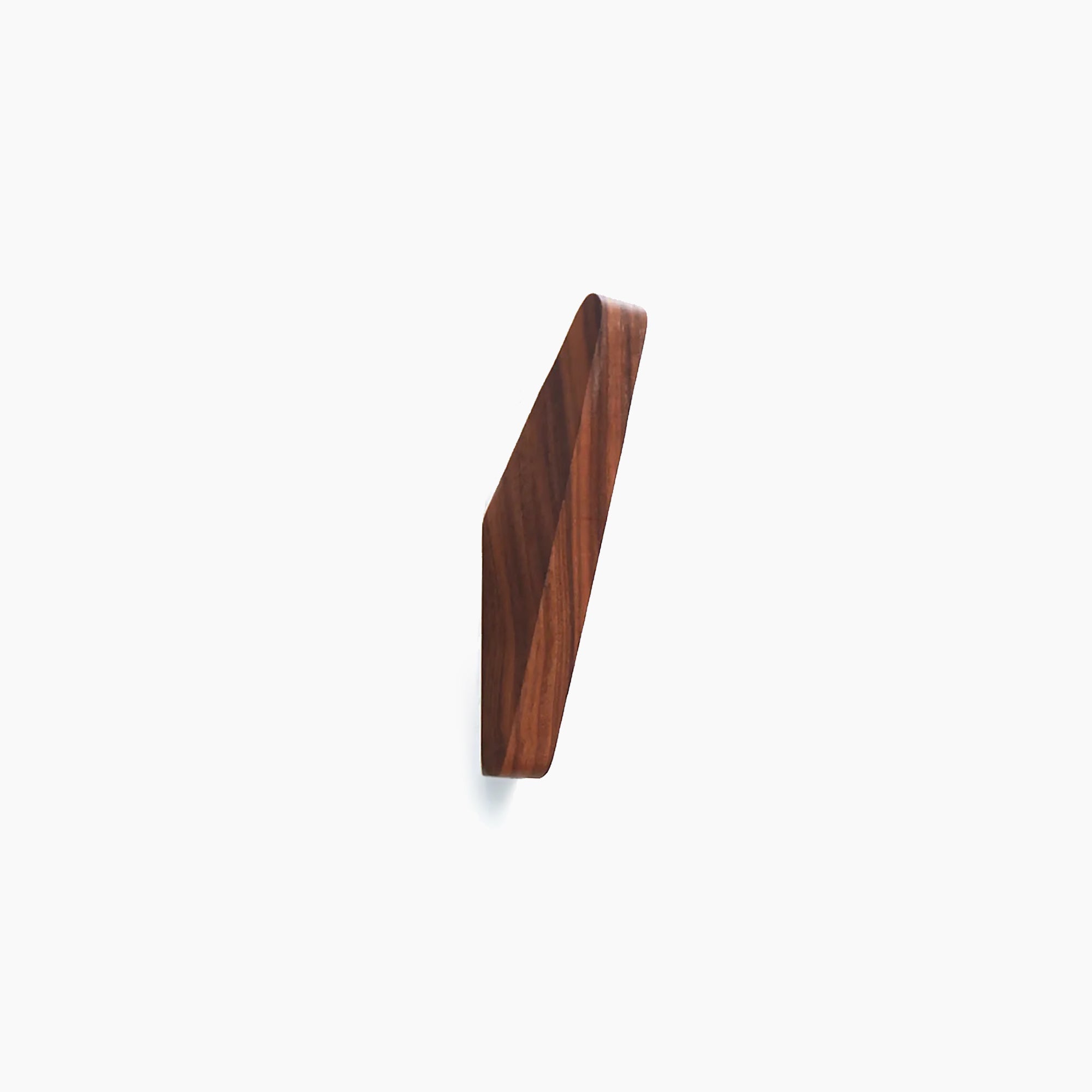 Wooden Wall Hanger - Angular Solid Wood Hook