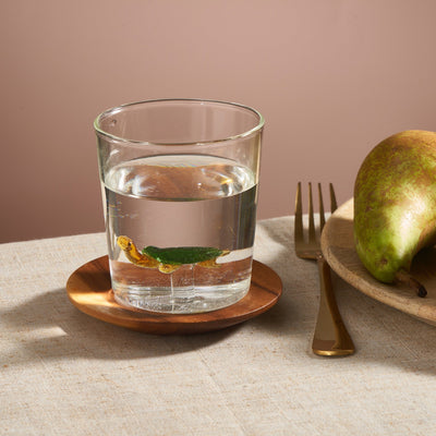 heat resistant borosilicate drinking glass