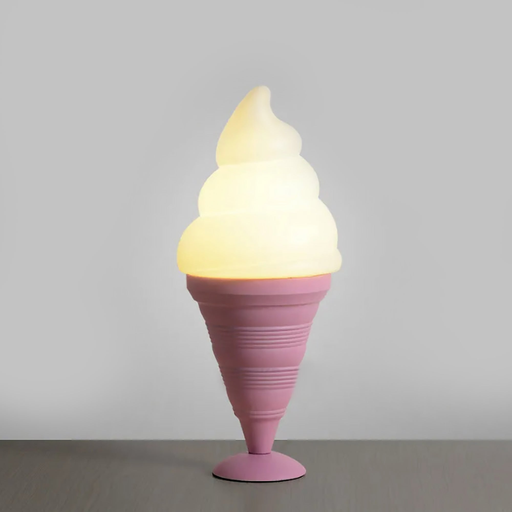 Modern Table Lamp - Ice Cream Cone Shaped Light