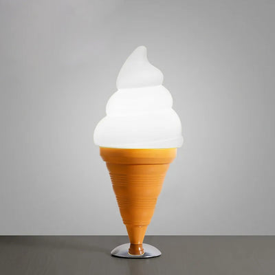 Modern Table Lamp - Ice Cream Cone Shaped Light