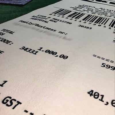 IKEA Receipt Rug - Quirky Oversized Floor Mat