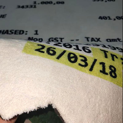 IKEA Receipt Rug - Quirky Oversized Floor Mat