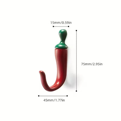 quirky decorative wall hook for modern kitchen and bathroom