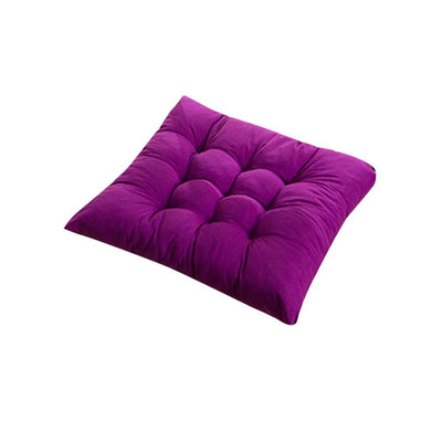 35cm Square Chair Cushion Non-Slip Polyester Seat Pad