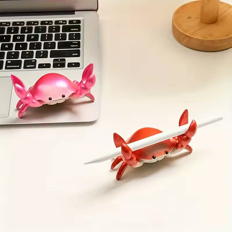 crab shaped pencil holder for office supplies