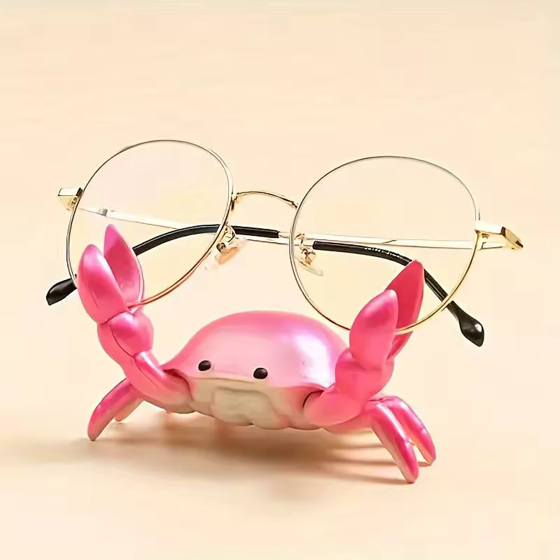 colorful crab shaped desktop storage organizer