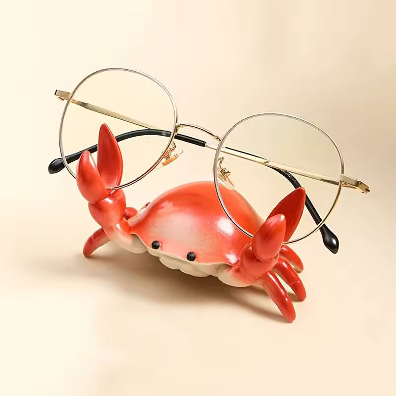 creative crab phone holder for desk accessories
