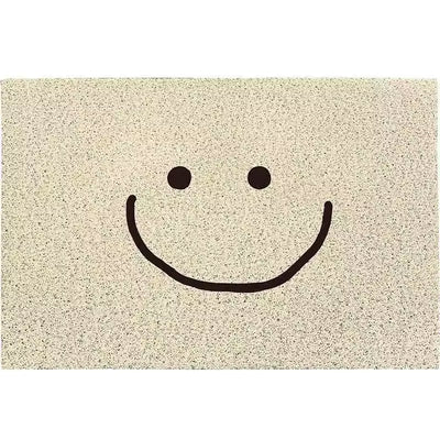 PVC Silk Ring Doormat Washable Non-Slip Entryway Floor Mat