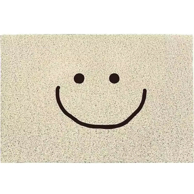PVC Silk Ring Doormat Washable Non-Slip Entryway Floor Mat
