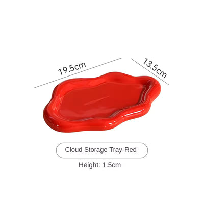 Ceramic Jewelry Storage & Display Tray