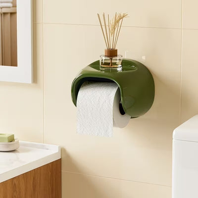 modern plastic toilet paper storage rack for bathroom wall decor