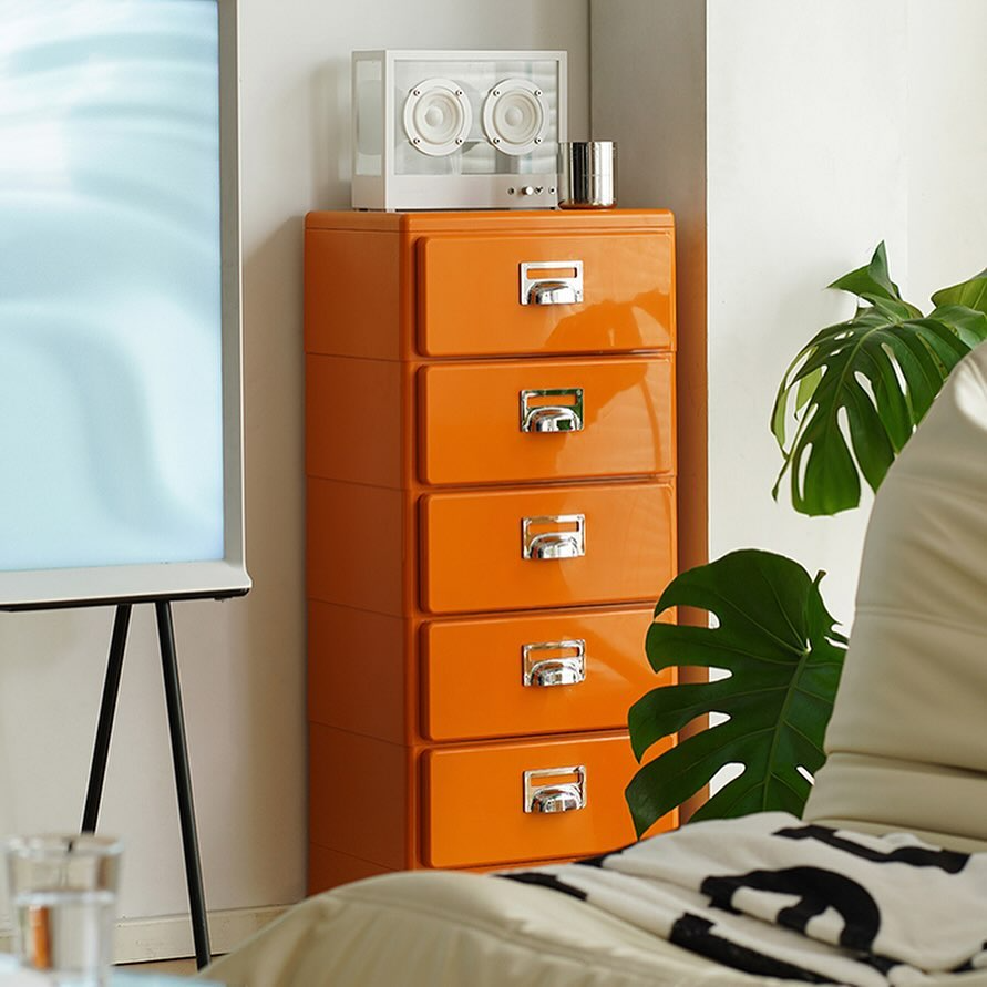 COLORPOP | Retro Stackable Drawer Cabinet