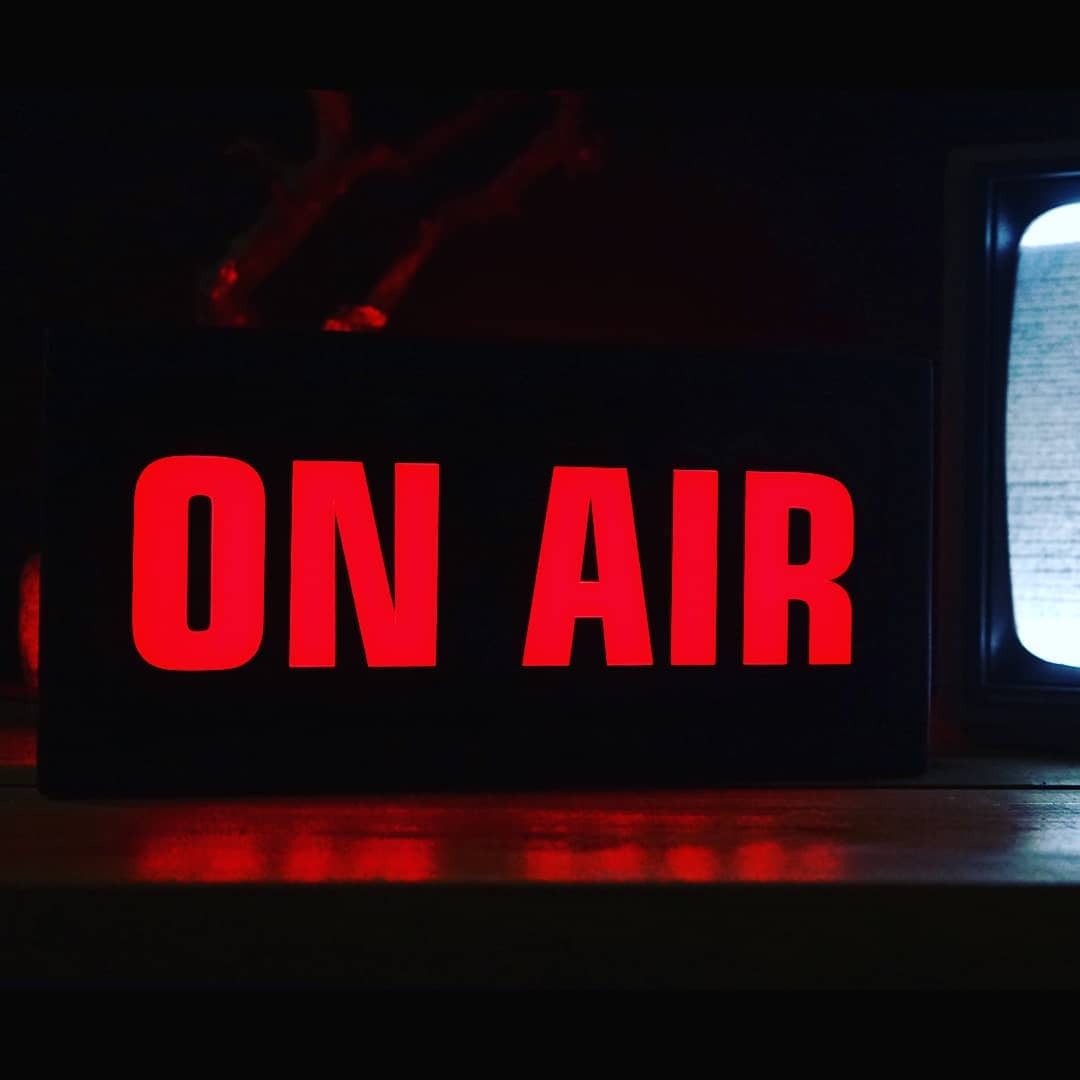 Retro Lightbox Lamp – On Air Sign Table Lamp