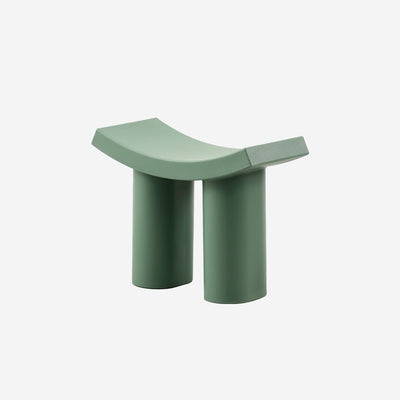 contemporary accent stool for minimalist home interior