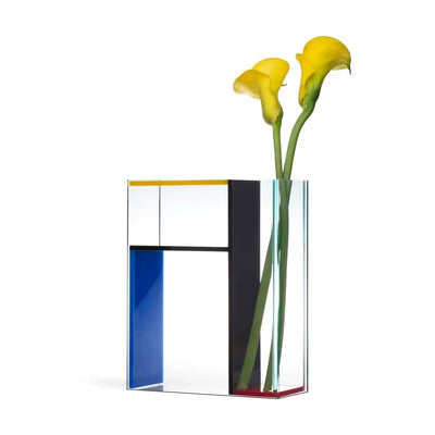 BLOCKFRAME | Color Block Glass Vase
