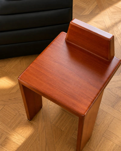 BLOCK FORM | Solid Wood Brutalist Dining Chair