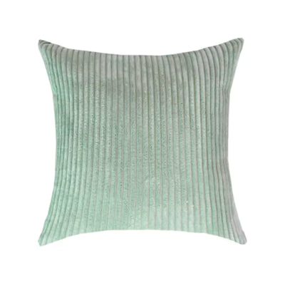 Striped Corduroy Cushion Cover Solid Color Sofa Pillowcase