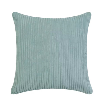 Striped Corduroy Cushion Cover Solid Color Sofa Pillowcase
