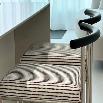 LINEA | Wire Frame Bar Stool With Backrest