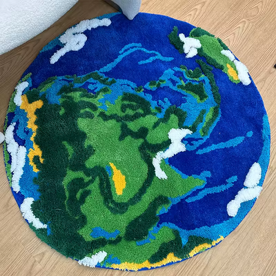 TERRA-SPHERE | Earth-Inspired Round Rug