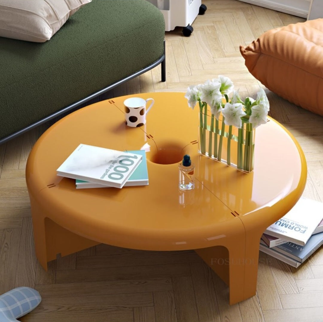 RUND Modular Table - Yellow
