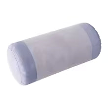 Velvet Round Neck Bolster Pillow Cylinder Lumbar Support Cushion