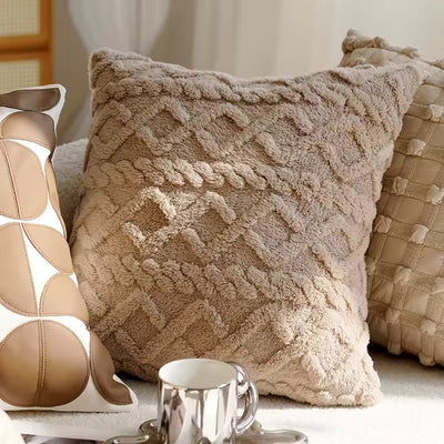 TWIST & PLUSH | Vintage Knitted Faux Wool Cover