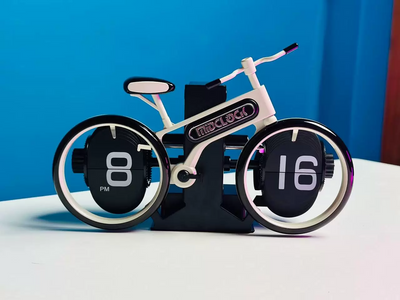 BIKE FLIP | The Kinetic Bicycle Desk Clock