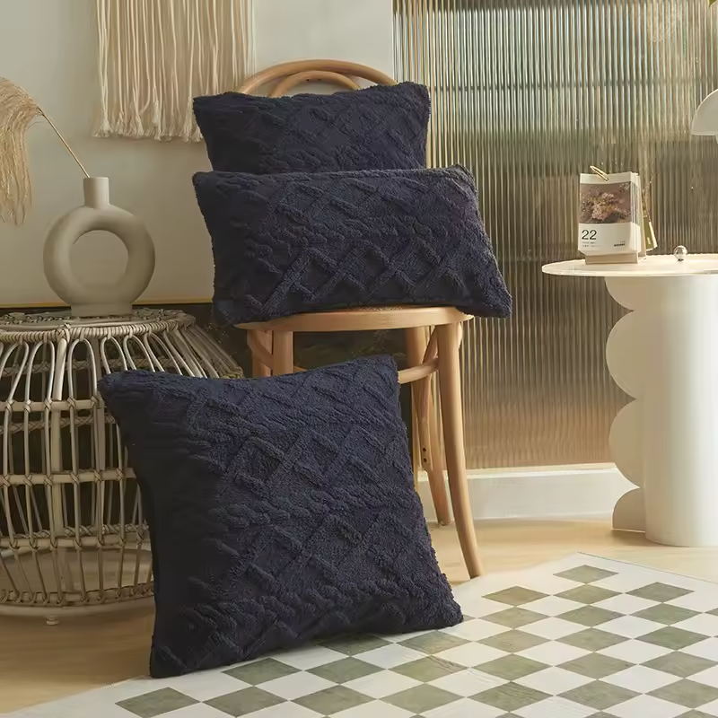 TWIST & PLUSH | Vintage Knitted Faux Wool Cover