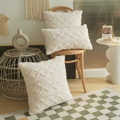 TWIST & PLUSH | Vintage Knitted Faux Wool Cover