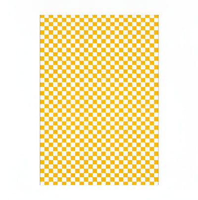 MODERN CHECKER | Faux Cashmere Luxe Rug